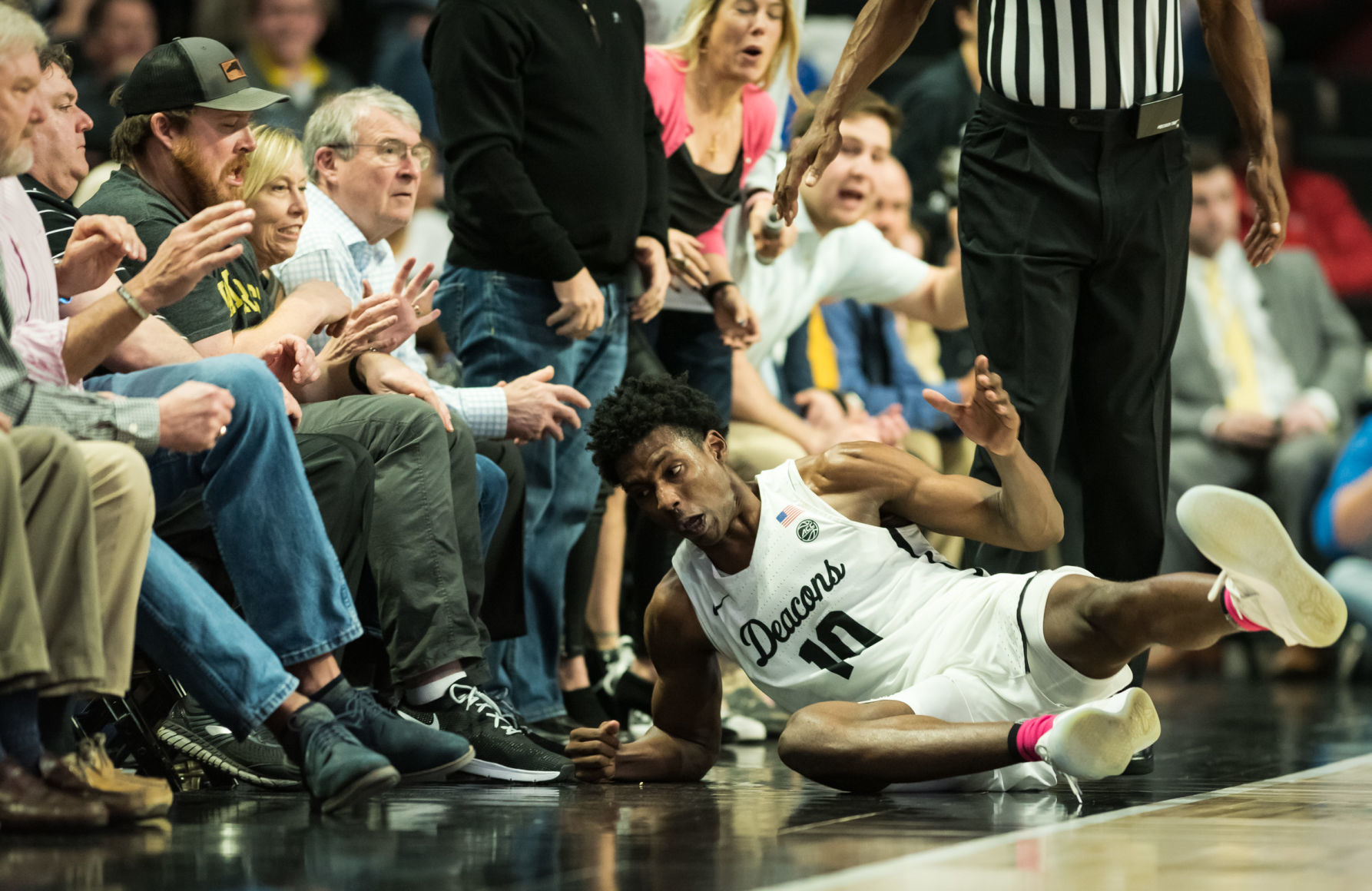 Wake Forest Pittsburgh Mens Basketball